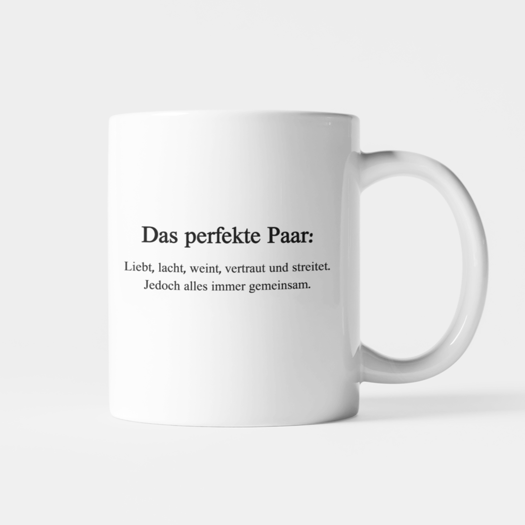 Das perfekte Paar Tasse