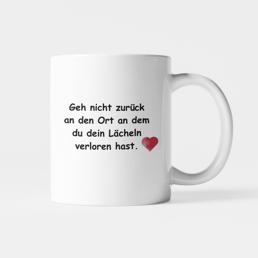 Lächeln Tasse