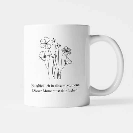 Blumen Tasse