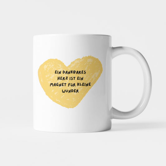 Dankbares Herz Tasse